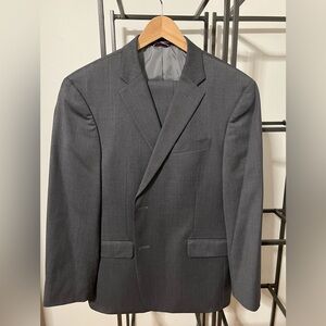 Tommy Hilfiger Men’s Gray Wool-Blend Suit (Separate) Jacket – 44S TH Flex